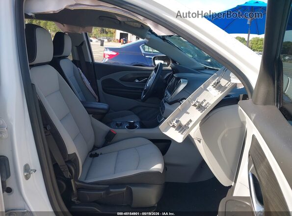 3GKALMEG4PL207257 2023 GMC TERRAIN White Vista interior delantera