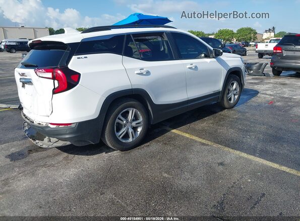 3GKALMEG4PL207257 2023 GMC TERRAIN White Trasero derecho