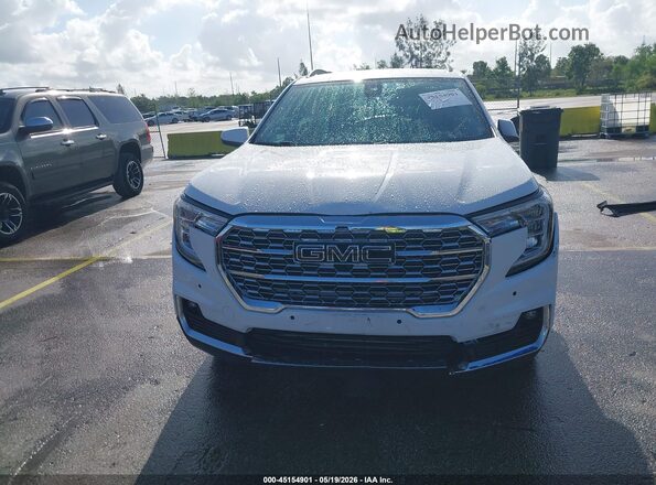 3GKALMEG4PL207257 2023 GMC TERRAIN White Vista interior trasera