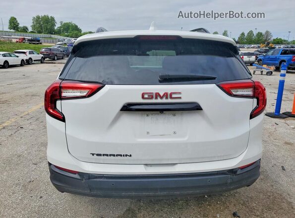 3GKALMEG7RL282067 2024 GMC TERRAIN White Հետևի տեսք