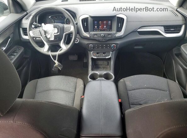 3GKALMEG7RL282067 2024 GMC TERRAIN White Առջևի վահանակի տեսք
