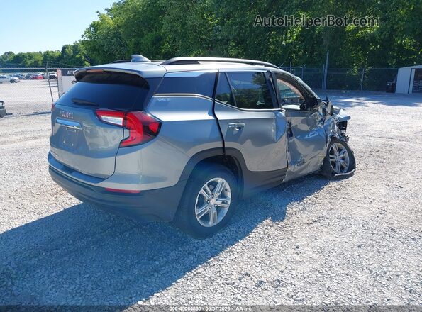3GKALMEGXPL217548 2023 GMC TERRAIN Silver Հետևի աջ