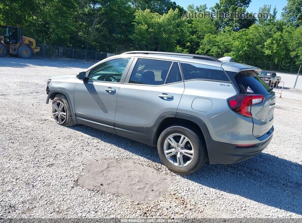 3GKALMEGXPL217548 2023 GMC TERRAIN Silver Հետևի ձախ
