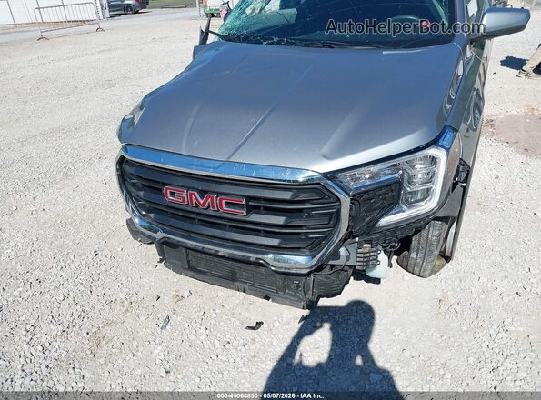 3GKALMEGXPL217548 2023 GMC TERRAIN Silver Դիմացի տեսք