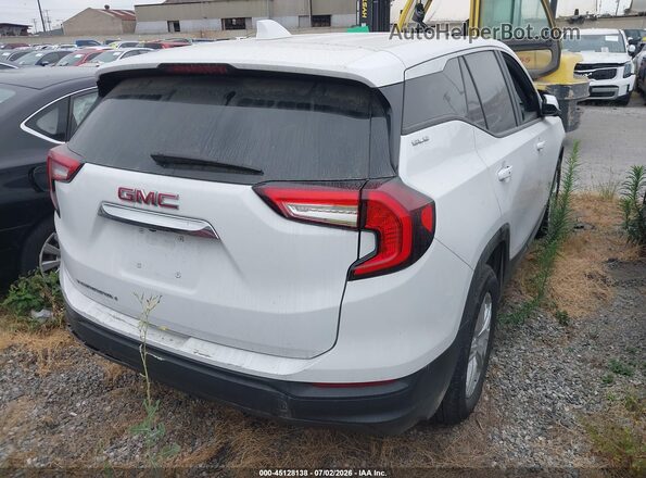 3GKALMEGXRL384401 2024 GMC TERRAIN White უკანა მარჯვენა