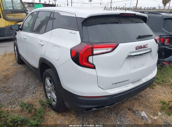3GKALMEGXRL384401 2024 GMC TERRAIN White უკანა მარცხენა