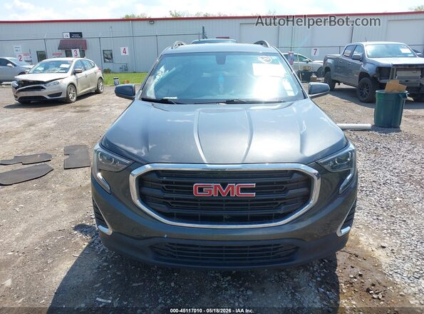 3GKALMEV0JL246773 2018 GMC TERRAIN Gray Instrument cluster view