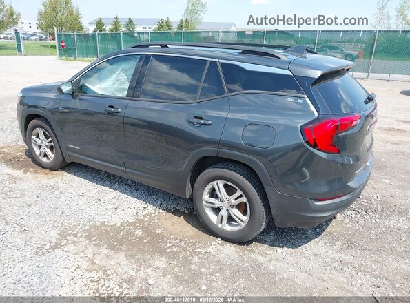 3GKALMEV0JL246773 2018 GMC TERRAIN Gray Rear left