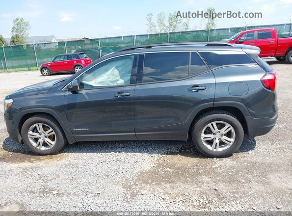 3GKALMEV0JL246773 2018 GMC TERRAIN Gray 360 interior view