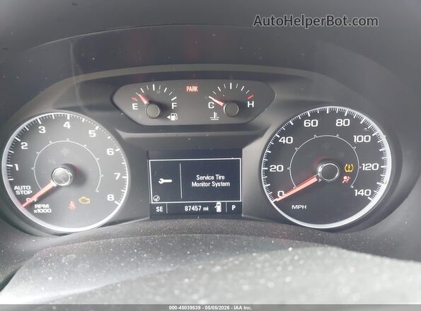 3GKALMEV0JL371269 2018 GMC TERRAIN Black Vista de los asientos traseros