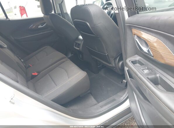 3GKALMEV0KL104831 2019 GMC TERRAIN Silver VIN კოდის სტიკერის ხედი