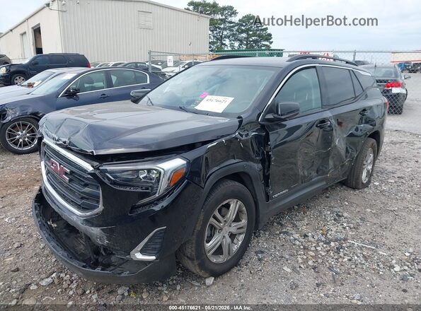 3GKALMEV0KL140857 2019 GMC TERRAIN Black Передня ліва чверть