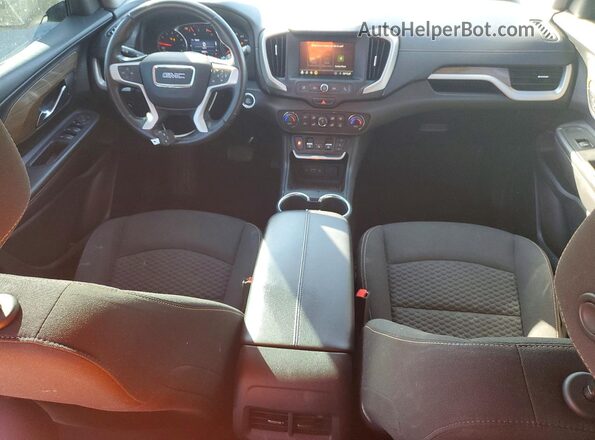 3GKALMEV0KL267186 2019 GMC TERRAIN Черный Вид панели приборов