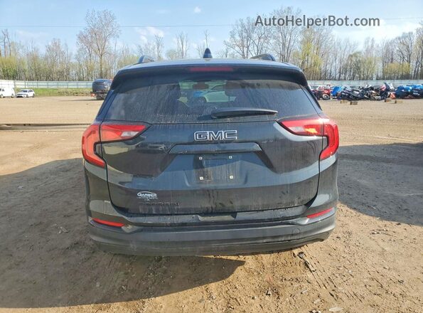 3GKALMEV0ML400368 2021 GMC TERRAIN Black Вид ззаду