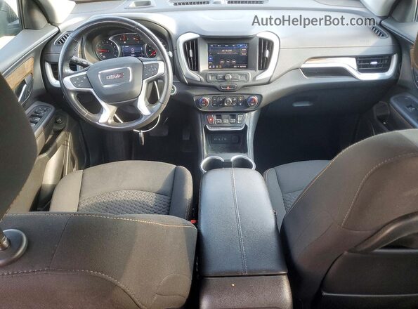 3GKALMEV0ML400368 2021 GMC TERRAIN Black Вид панелі приладів