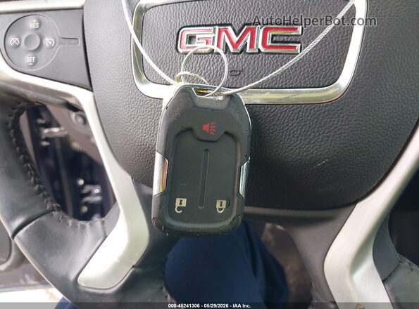3GKALMEV1JL177480 2018 GMC TERRAIN Blue Вид панелі приладів