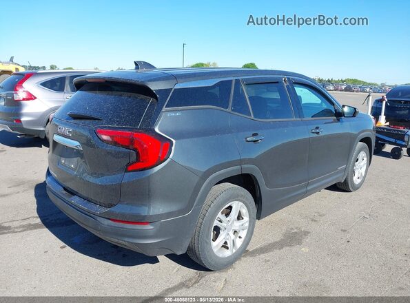 3GKALMEV1JL406885 2018 GMC TERRAIN Black Задня права чверть
