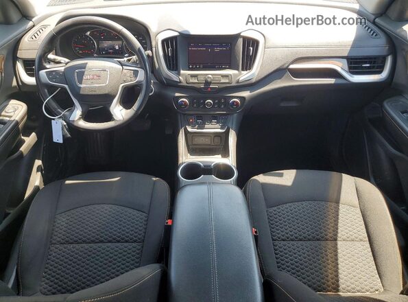 3GKALMEV1LL101907 2020 GMC TERRAIN Blue წინა პანელის ხედი