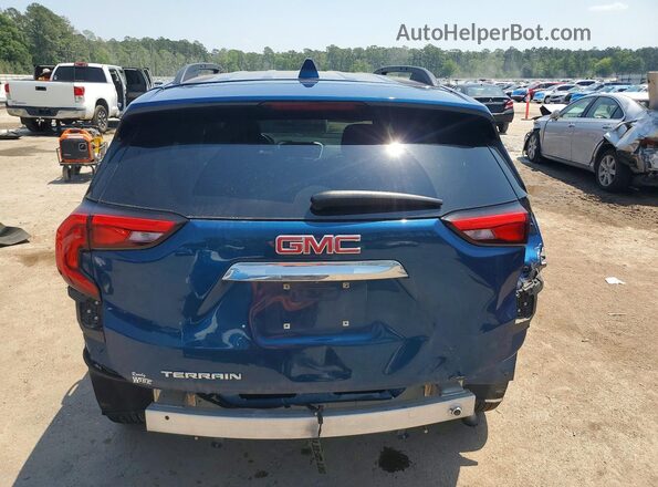 3GKALMEV1LL101907 2020 GMC TERRAIN Blue უკანა ხედი