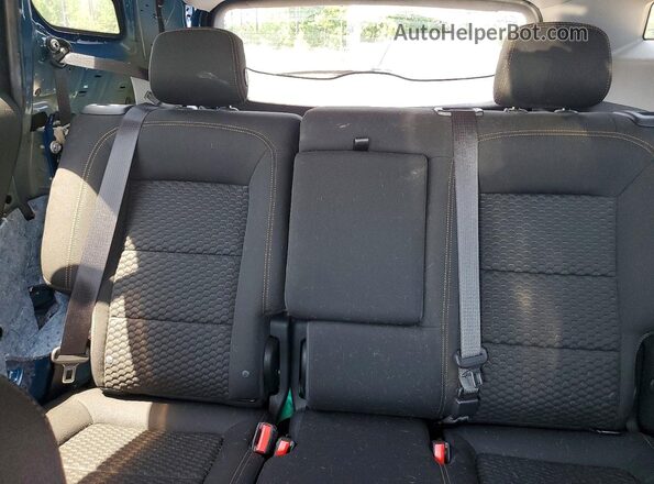 3GKALMEV1LL101907 2020 GMC TERRAIN Blue უკანა სავარძლების ხედი
