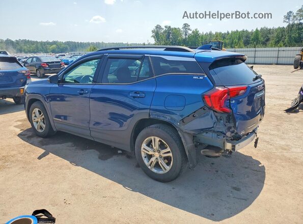3GKALMEV1LL101907 2020 GMC TERRAIN Blue უკანა მარცხენა
