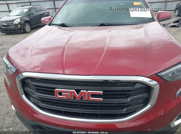 3GKALMEV2JL324132 2018 GMC TERRAIN Red წინა ხედი