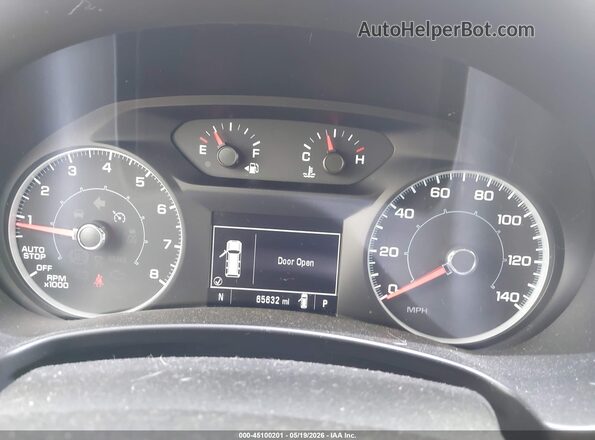 3GKALMEV2JL324132 2018 GMC TERRAIN Red უკანა სავარძლების ხედი