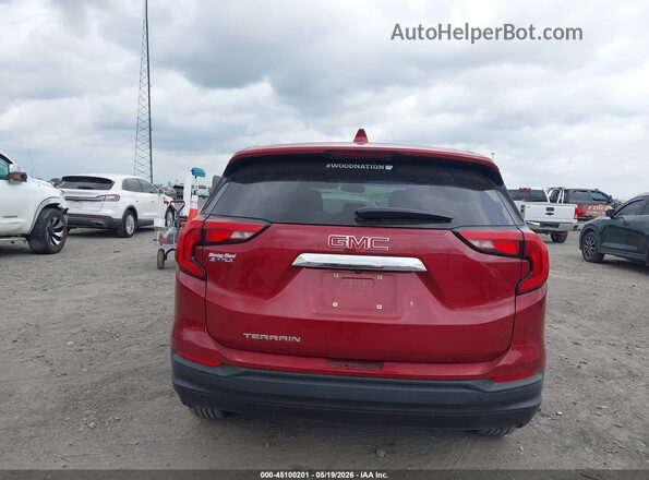 3GKALMEV2JL324132 2018 GMC TERRAIN Red 