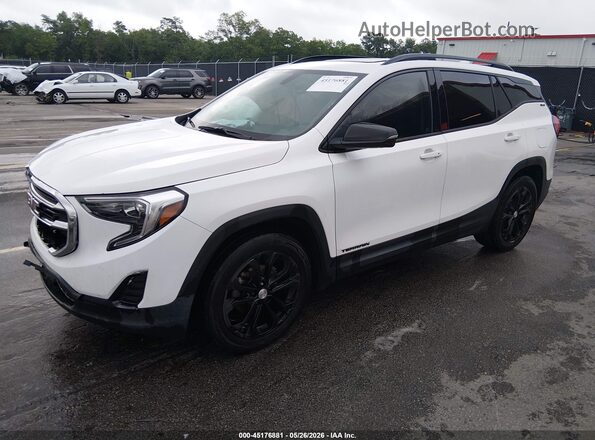 3GKALMEV2KL338999 2019 GMC TERRAIN White Front left
