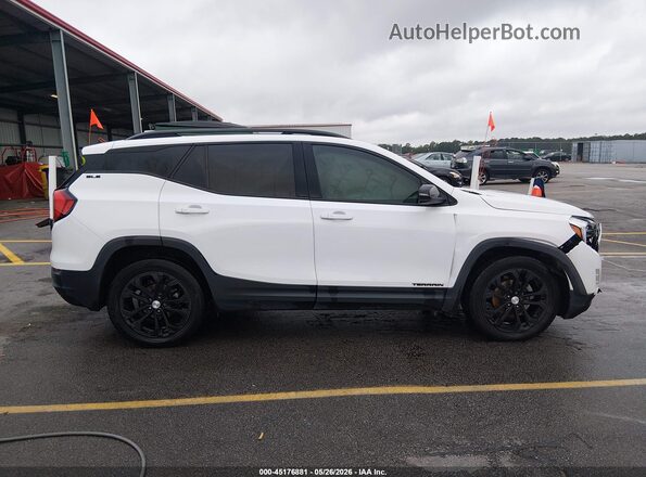 3GKALMEV2KL338999 2019 GMC TERRAIN White 360 interior view