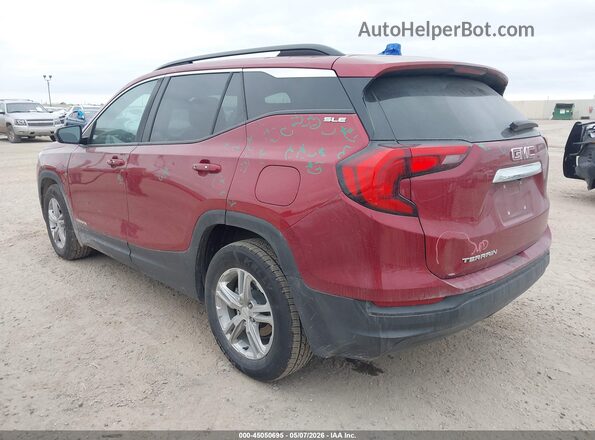 3GKALMEV2ML341775 2021 GMC TERRAIN Red Հետևի ձախ
