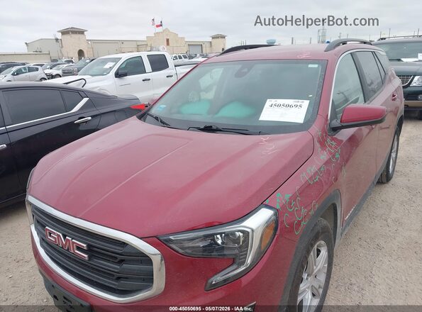 3GKALMEV2ML341775 2021 GMC TERRAIN Red Դիմացի տեսք