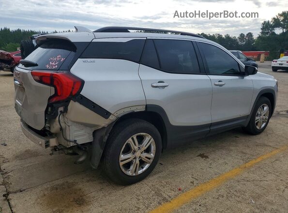 3GKALMEV3JL198007 2018 GMC TERRAIN Silver Tył prawy