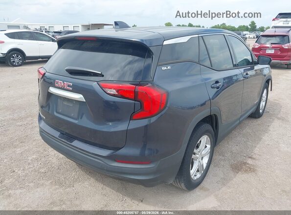 3GKALMEV3JL253457 2018 GMC TERRAIN Blue Հետևի աջ