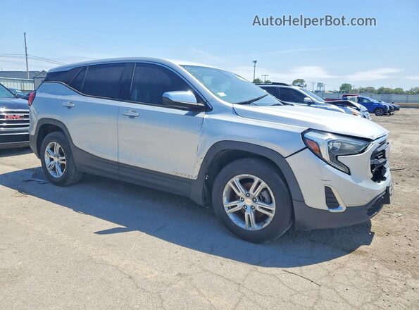 3GKALMEV3LL154138 2020 GMC TERRAIN Silver Front right
