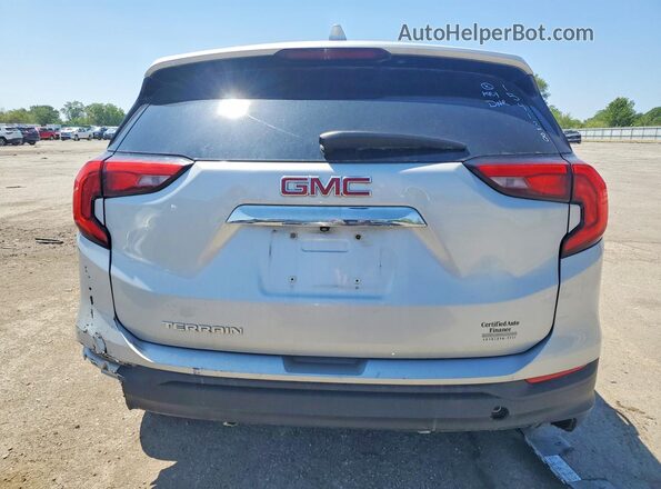 3GKALMEV3LL154138 2020 GMC TERRAIN Silver Rear view