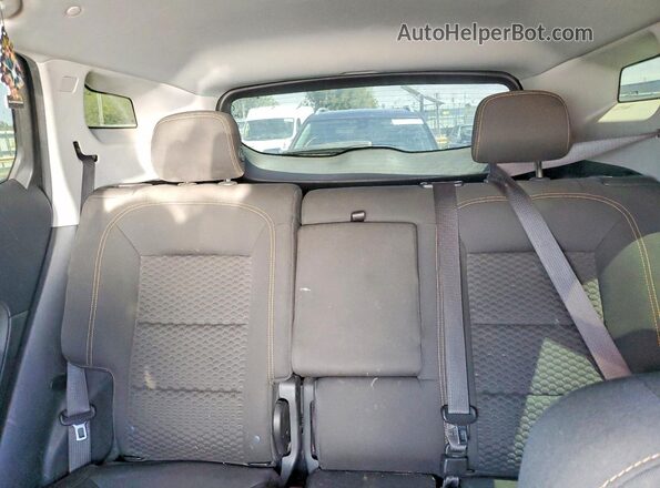 3GKALMEV3LL154138 2020 GMC TERRAIN Silver Rear seats view