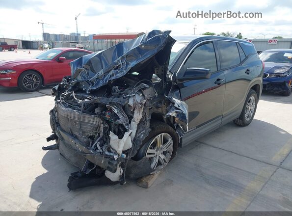 3GKALMEV3LL305771 2020 GMC TERRAIN Черный Передняя левая четверть