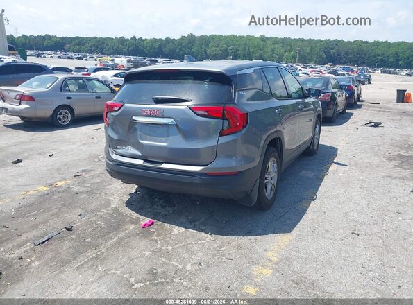 3GKALMEV4JL212822 2018 GMC TERRAIN Gray უკანა მარჯვენა