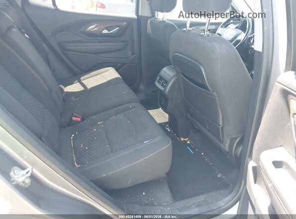 3GKALMEV4JL212822 2018 GMC TERRAIN Gray VIN კოდის სტიკერის ხედი
