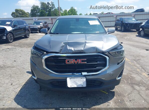3GKALMEV4JL212822 2018 GMC TERRAIN Gray ხელსაწყოთა პანელის ხედი