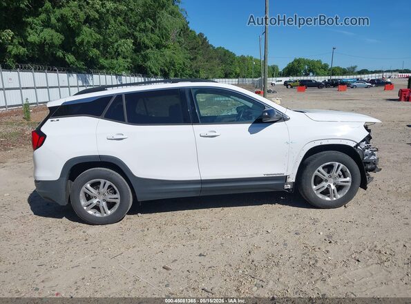 3GKALMEV4JL371243 2018 GMC TERRAIN White Սալոնի 360 աստիճան տեսք