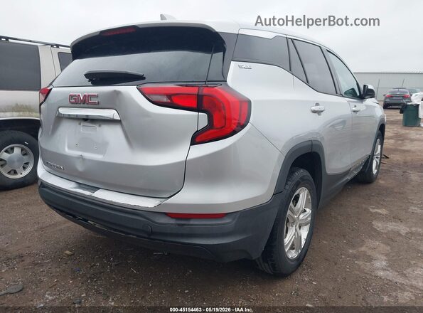 3GKALMEV4LL106292 2020 GMC TERRAIN Silver Trasero derecho