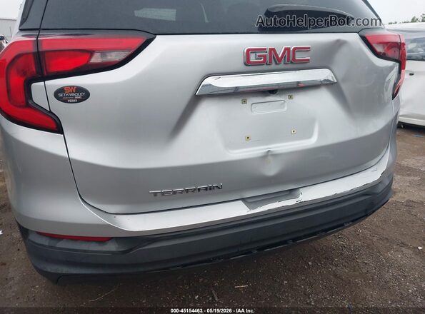 3GKALMEV4LL106292 2020 GMC TERRAIN Silver Vista frontal