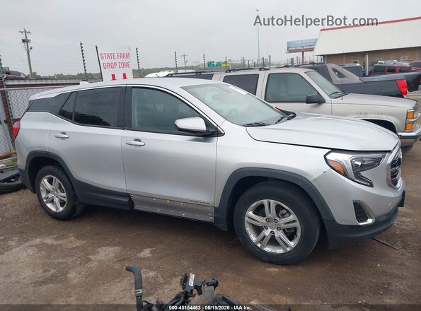3GKALMEV4LL106292 2020 GMC TERRAIN Silver Vista interior trasera