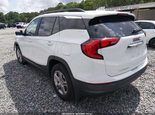 3GKALMEV5JL356198 2018 GMC TERRAIN White Tył lewy