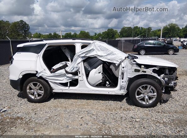 3GKALMEV5JL356198 2018 GMC TERRAIN White Widok wnętrza 360 stopni