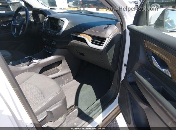 3GKALMEV5KL117350 2019 GMC TERRAIN Белый Вид салона спереди