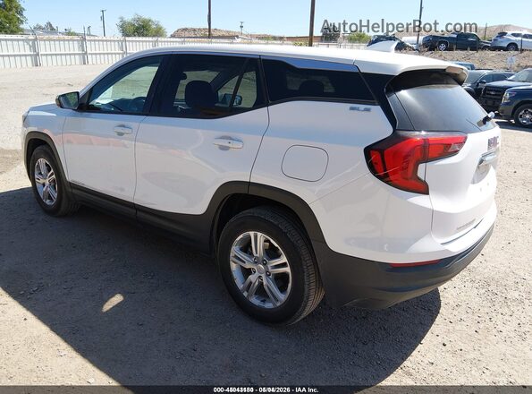 3GKALMEV5KL117350 2019 GMC TERRAIN Белый Задняя левая четверть