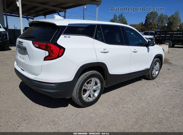 3GKALMEV5KL117350 2019 GMC TERRAIN Белый Задняя правая четверть